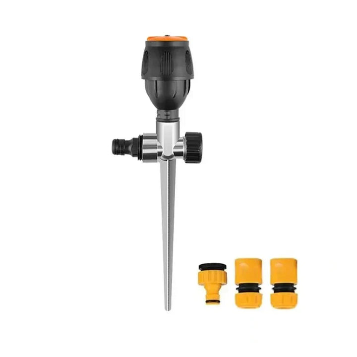 Zeitsparender automatischer Rasensprenger für effiziente Gartenbewässerung und gesunde Pflanzen.