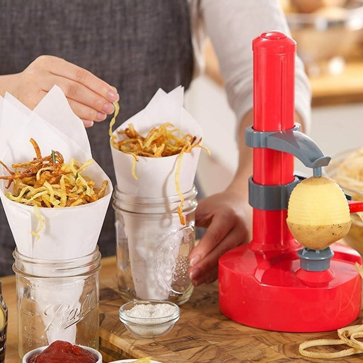 Moderner Obstschäler automatisch, vereinfacht die gesunde Ernährung und ist ein praktisches Küchenzubehör.