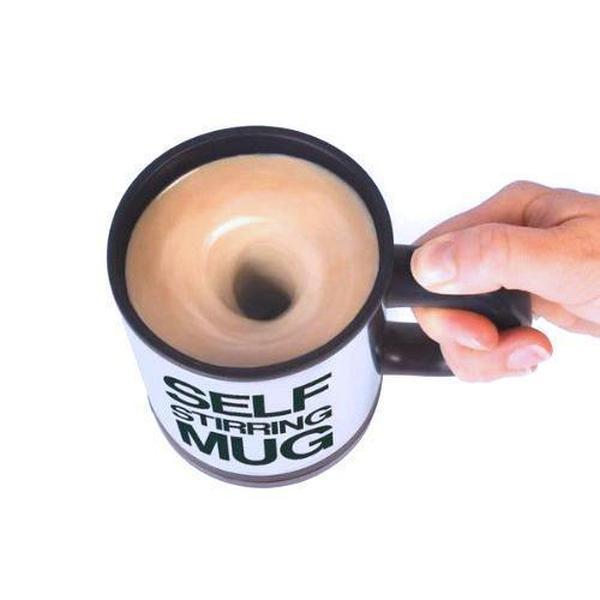 Tragbarer automatischer Trinkbecher für Büro, Reisen & Sport. Müheloses Mischen Ihrer Getränke.