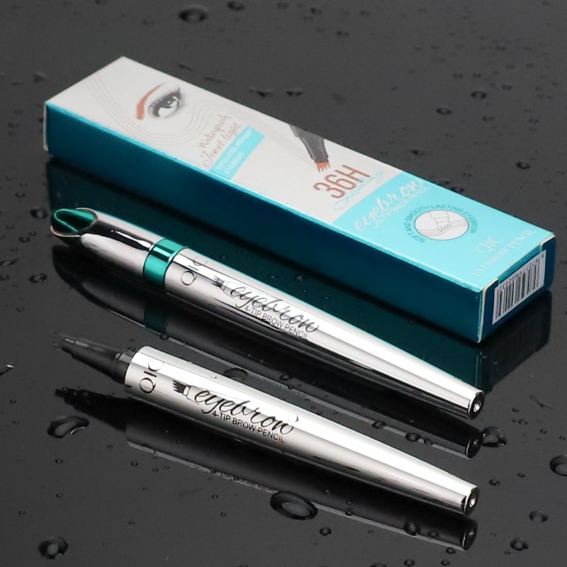 Wasserfester Augenbrauenstift für Damen. Wischfestes Make-up für natürliche, definierte Brauen.
