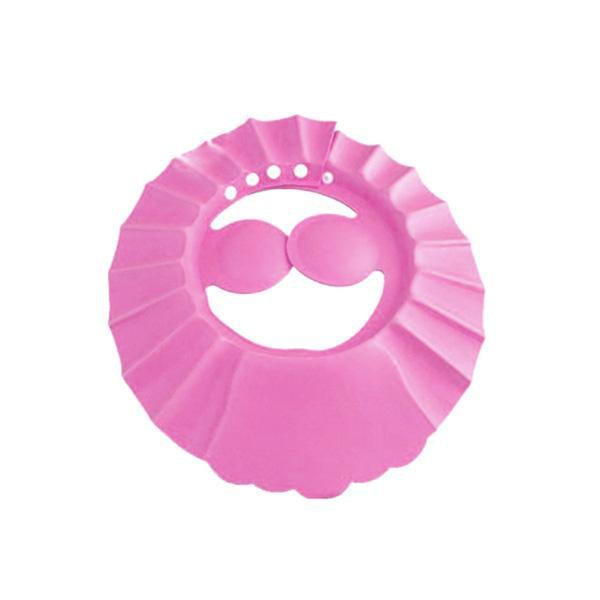 Farbenfrohe Baby Duschhaube für Mädchen & Jungen; optimaler Shampoo Schutz & Ohrenschutz beim Baden.