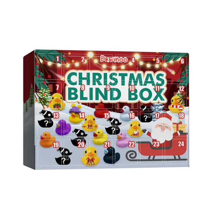 Origineller Badeentchen Adventskalender 2024 für Kinder. Ein einzigartiges Geschenk mit Enten Badespielzeug.