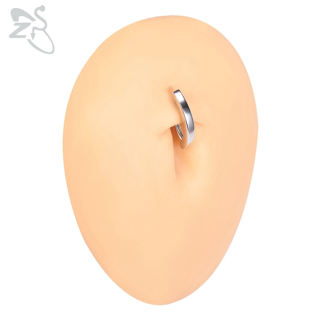 Einzigartiges Bauchnabelpiercing als besonderes Geschenk für Frauen; edler Damenschmuck mit Glanz.