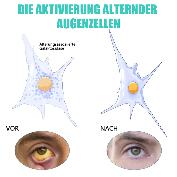 Nahaufnahme der Flasche befeuchtender Augentropfen, für präzise Dosierung & optimale Augenpflege.