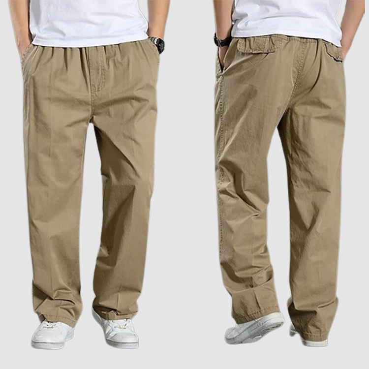 Robuste Herren-Cargohose für Outdoor & Alltag. Bequeme Freizeithose mit vielen praktischen Taschen.