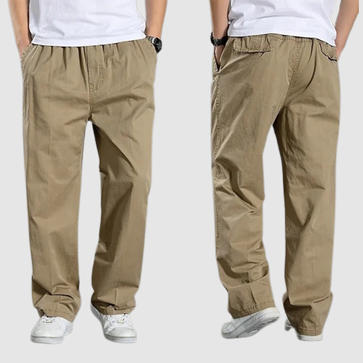 Robuste Herren-Cargohose für Outdoor & Alltag. Bequeme Freizeithose mit vielen praktischen Taschen.