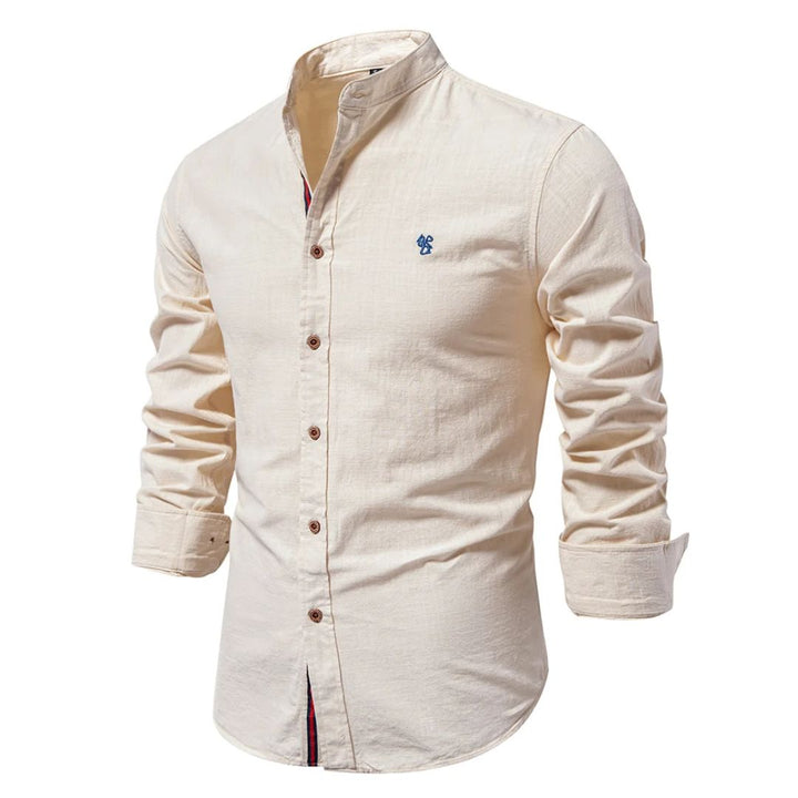 Komfortables Herren Trachtenhemd aus hochwertigem Stoff. Langarm Freizeithemd, perfekt für Frühling & Tracht.