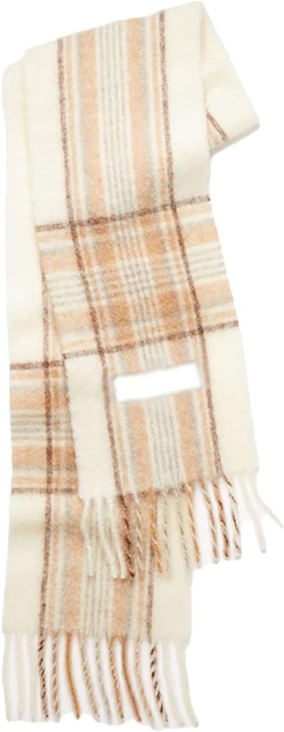 Damen-Mode-Winterschal im Karodesign, sehr warm, schützt vor Kälte, modisch & behaglich.