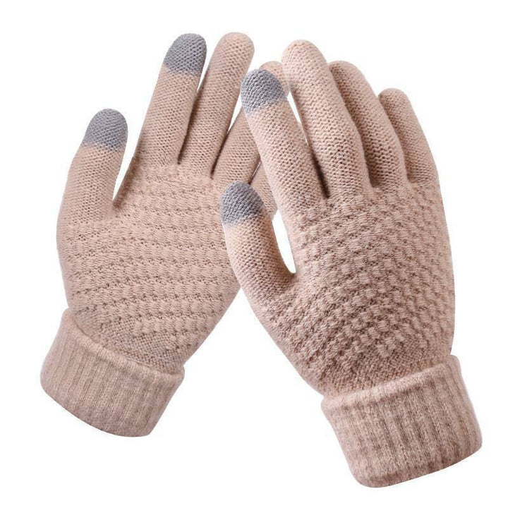 Stilvolle & warme Touchscreen-Handschuhe für Damen & Herren, ideal für Wintermode und Outdoor.