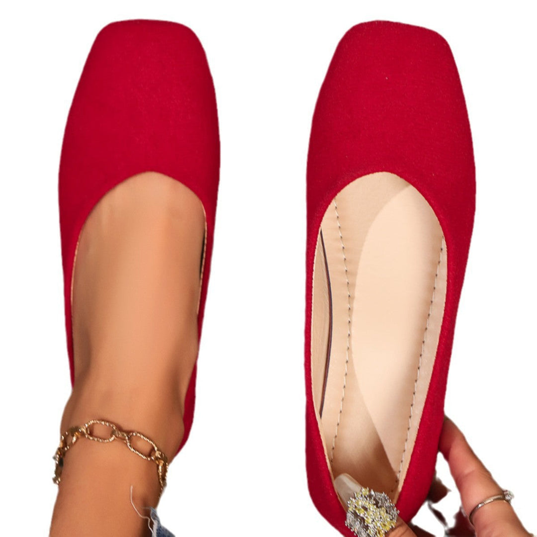 Leichte Sommer-Ballerinas für Damen, flache & bequeme Freizeitschuhe mit anatomischer Dämpfung für jeden Tag.