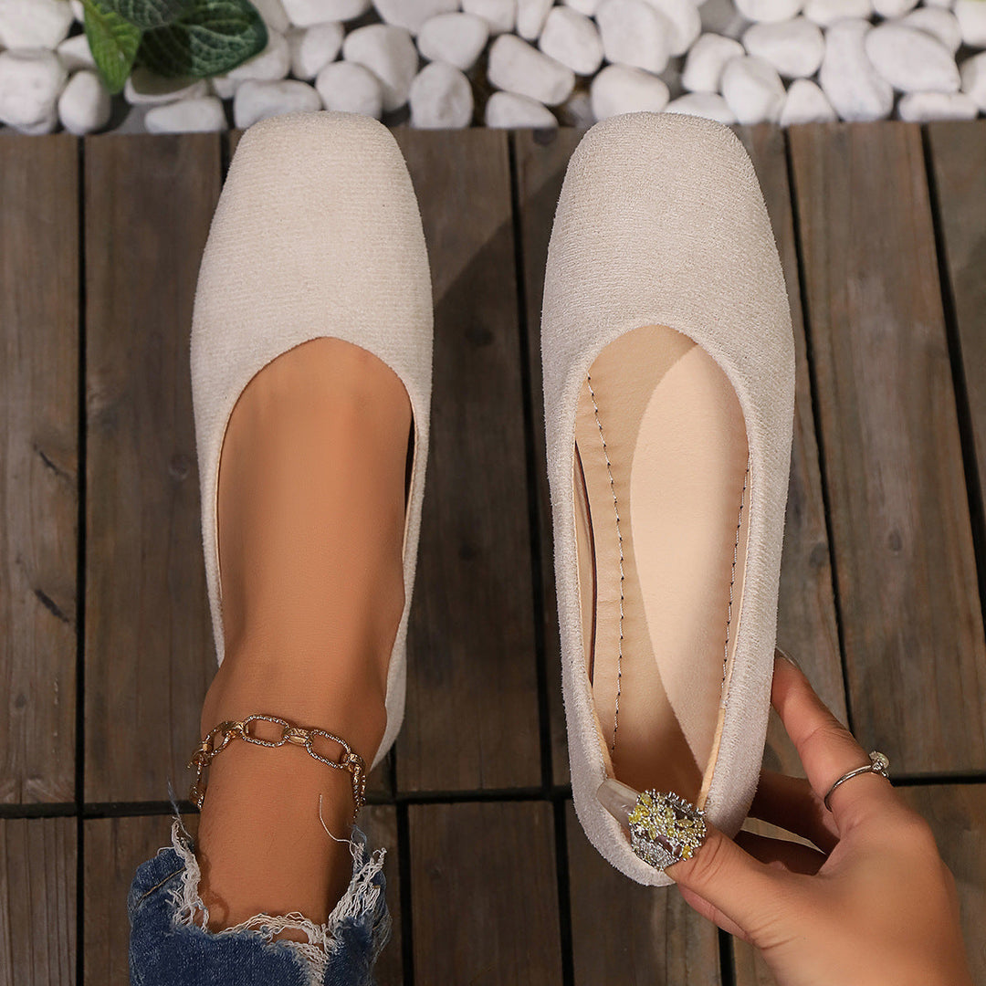 Moderne Damen Ballerinas, elegante und bequeme Freizeitschuhe mit ergonomischer Fußbettung für stilvollen Look.
