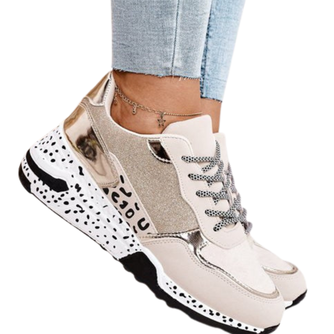 Bequeme Damen Sneakers für den Alltag mit rutschfester Sohle und hohem Tragekomfort.