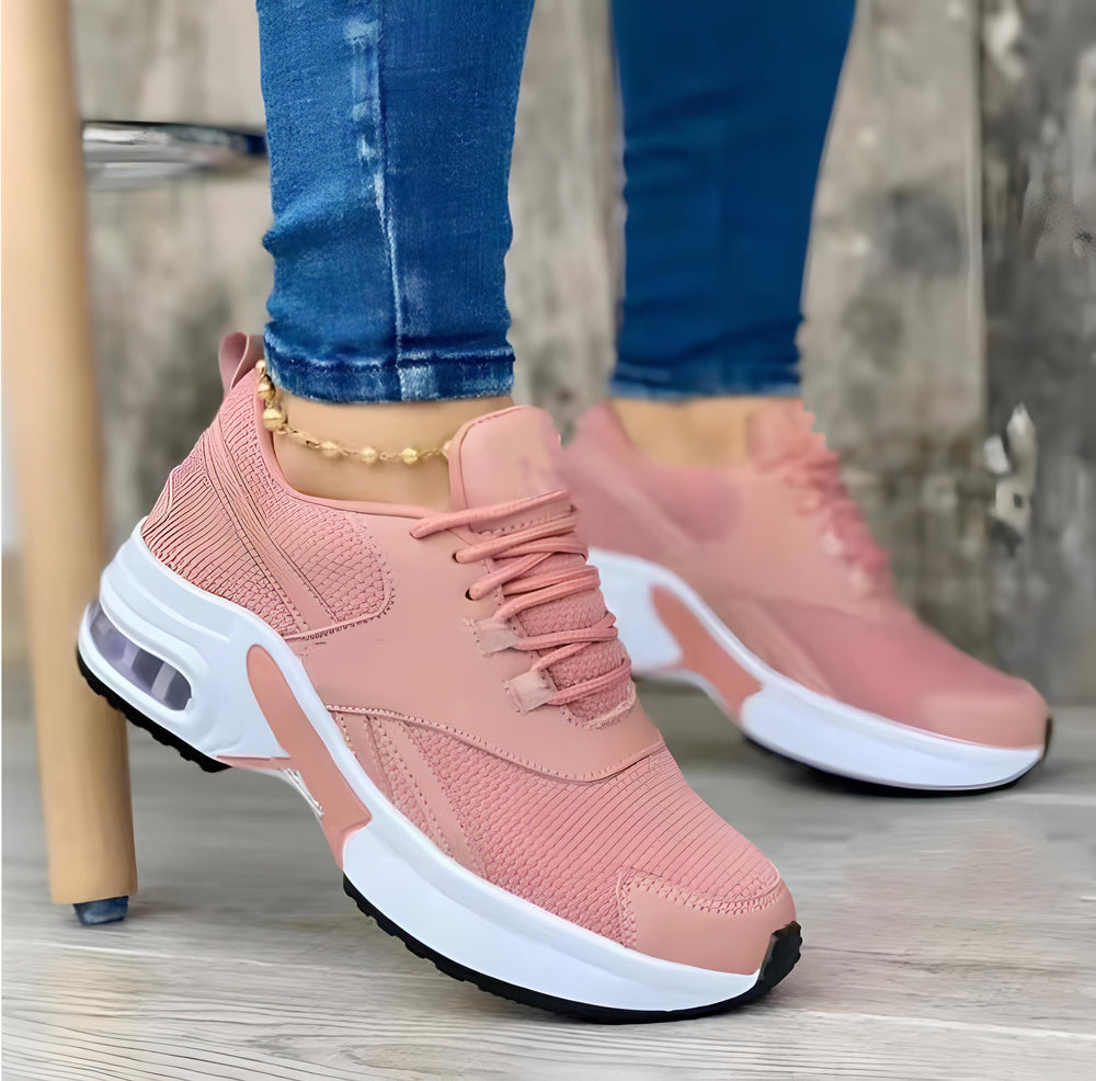 Leichte Damen Sneaker für Sport, Freizeit und lange Spaziergänge; bieten bequeme Unterstützung für Ihre Füße.