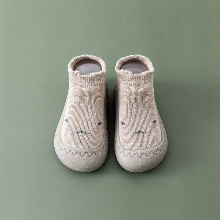 Weiche & flexible HappySteps Kindersockschuhe, atmungsaktives Material für hohen Tragekomfort den ganzen Tag.