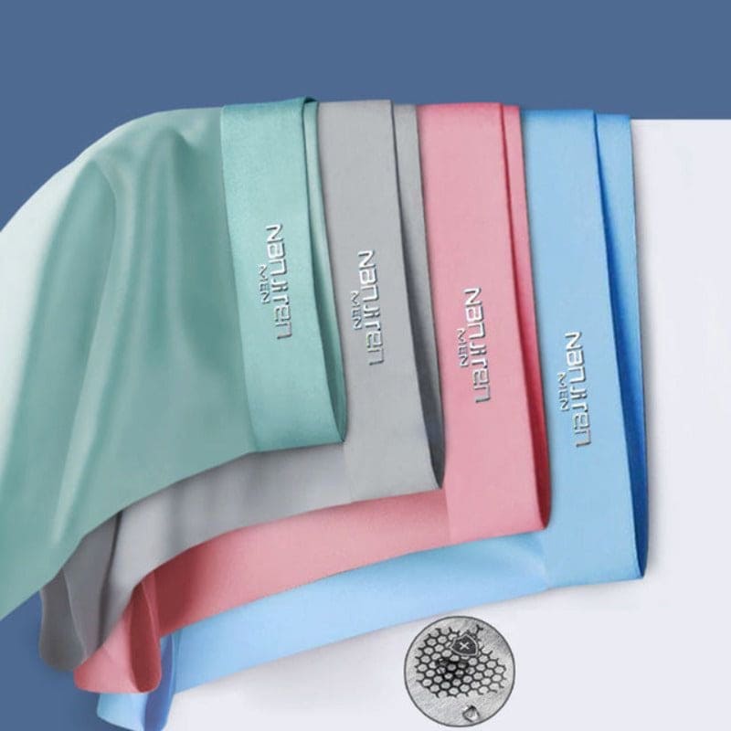 Bequeme Herren Boxershorts, 4er-Pack für täglichen Komfort. Atmungsaktive Männer Unterwäsche.