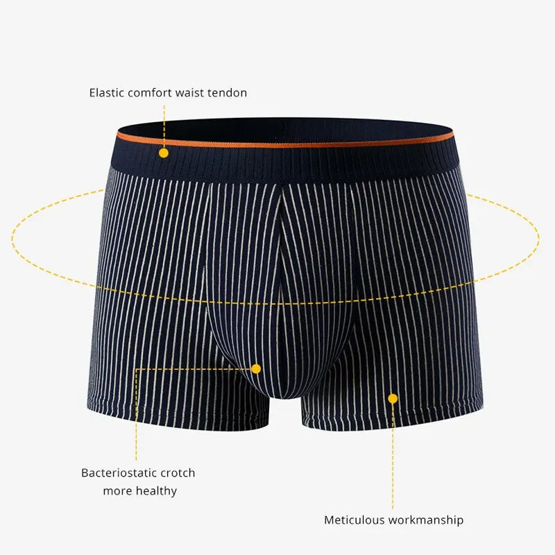 Antibakterielle Herren Boxershorts, weich und atmungsaktiv, bietet Komfort und Frische als Unterwäsche.