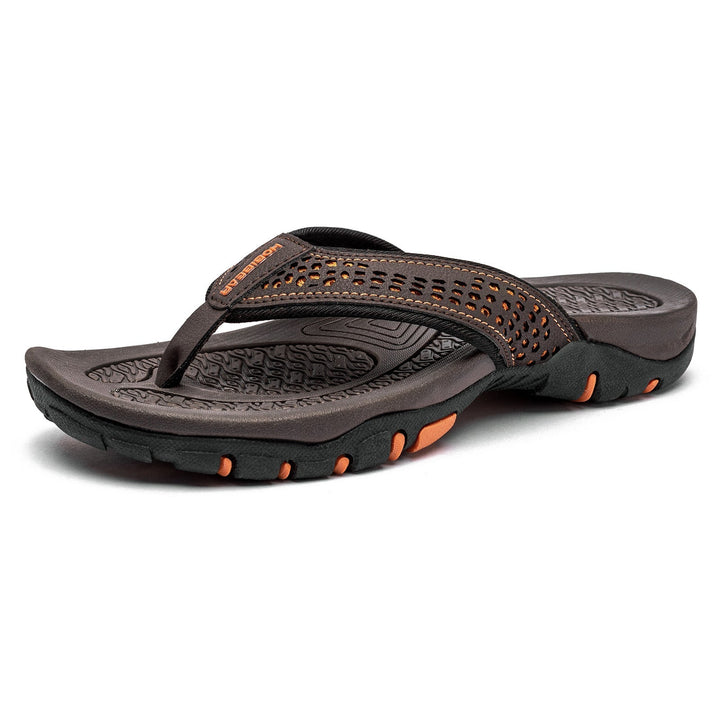 Vielseitige Herren Komfortschuhe, Slipper für Alltag und Freizeit, mit ergonomischer Fußstütze und Design.