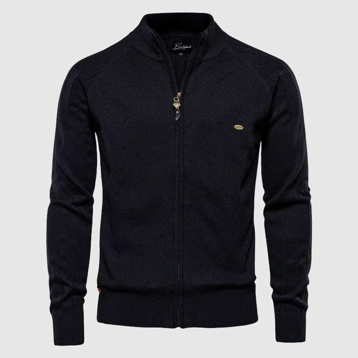 Vielseitige Herren Weste von Hugo mit Reißverschluss, bietet Komfort für Lagenlook & Business Casual.