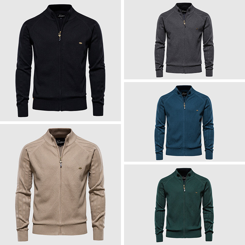 Elegante Hugo Herren Weste mit Reißverschluss, perfekt als vielseitiges Oberteil für Freizeit & Business Casual.