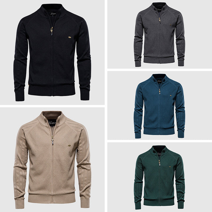 Elegante Hugo Herren Weste mit Reißverschluss, perfekt als vielseitiges Oberteil für Freizeit & Business Casual.