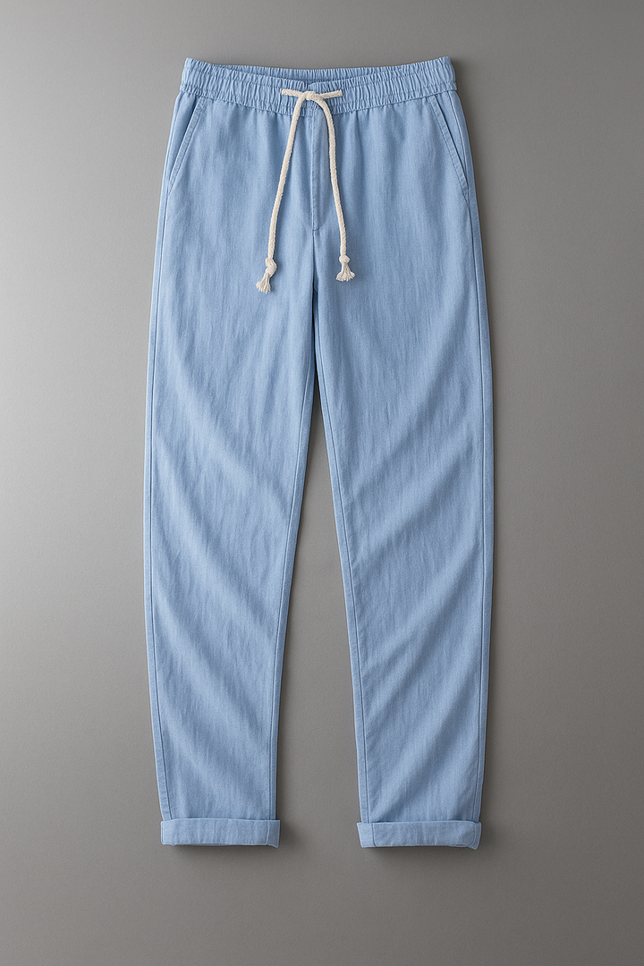 Moderne, stilvolle Herren Sommerhose in leichter Qualität, perfekt für einen lässigen und bequemen Sommerlook.