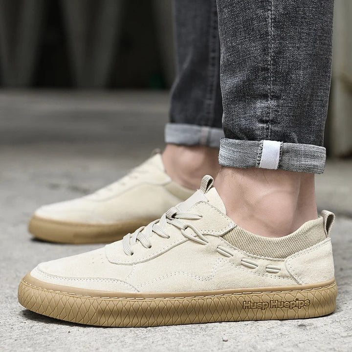 Leichte Maxon Herren Casual Sneaker aus Wildleder. Ideal für Frühling, Sommer & lange Spaziergänge.