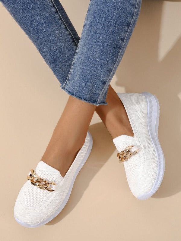 Elegante Slip-on Loafers für Damen, orthopädisch und bequem, ideal als komfortabler Freizeitschuh.