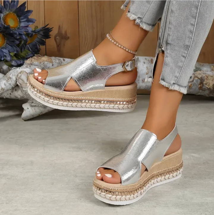 Damen Komfortschuhe: Orthopädische Sandaletten, bequem, elegant & atmungsaktiv. Perfekt für Sommer & Freizeit.