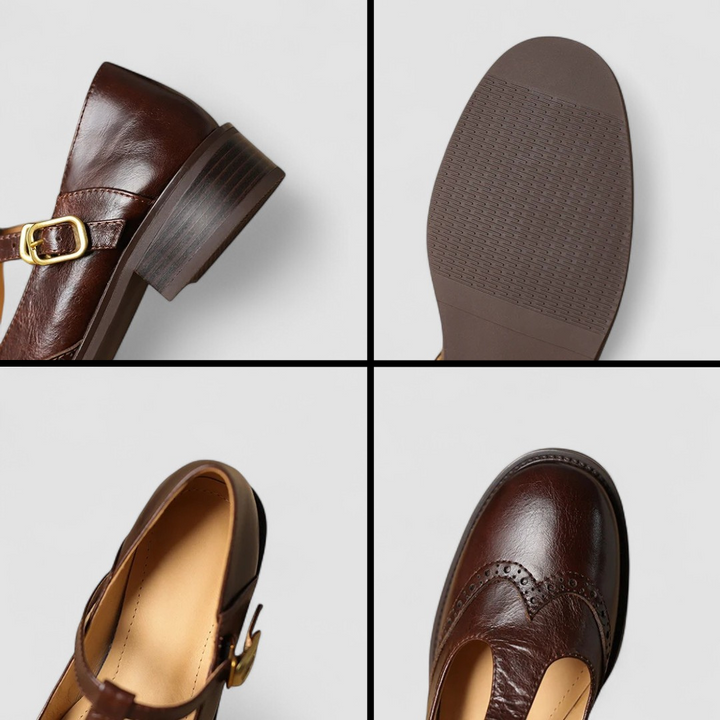 Orthopädische Mary Jane Schuhe für Damen. Fördern Fußgesundheit & bieten Stabilität im Alltag. CL-0681.