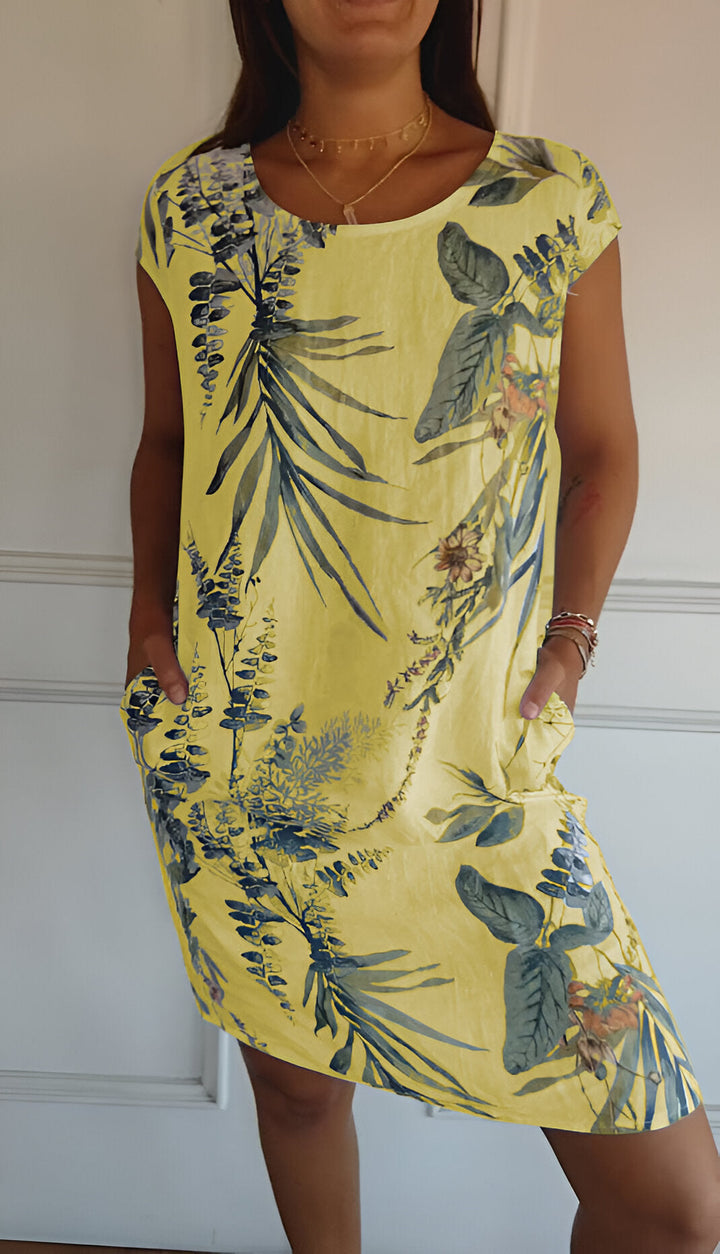 Modisches Damen Midi Kleid, elegant geschnitten und komfortabel, ideal für moderne Frauen.