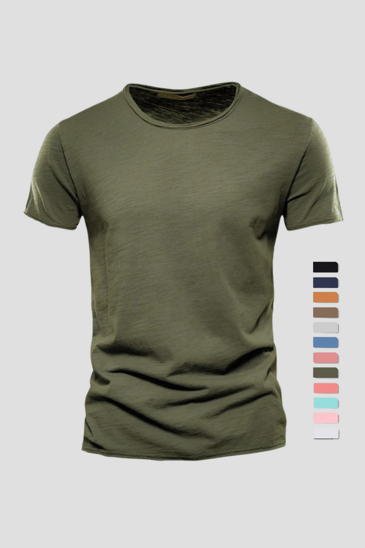 Bequemes Herren T-Shirt für jeden Tag, weich und atmungsaktiv.