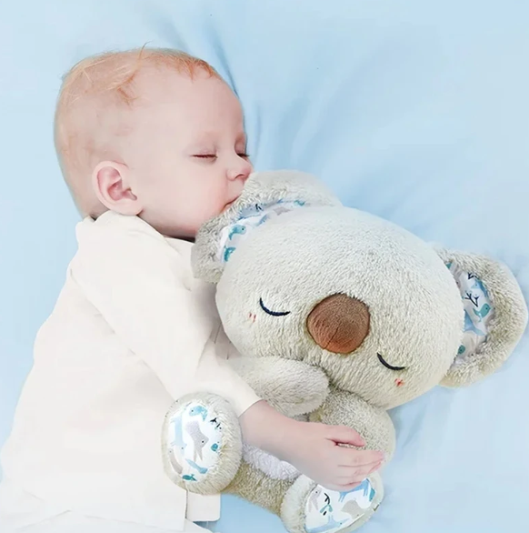 Beruhigendes Koala-Atemspielzeug für Babys und Kinder, fördert entspannten Schlaf und Wohlbefinden.