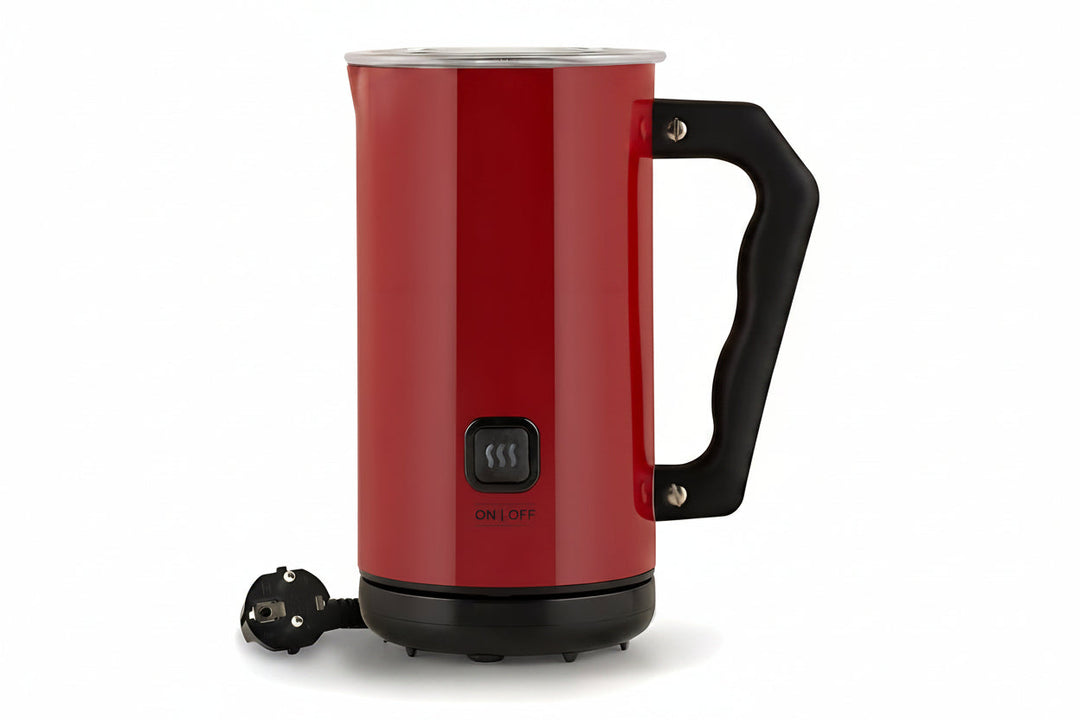 Elektrischer Milchaufschäumer für cremigen Milchschaum & heiße Milch, ideal für Latte Macchiato & Cappuccino.
