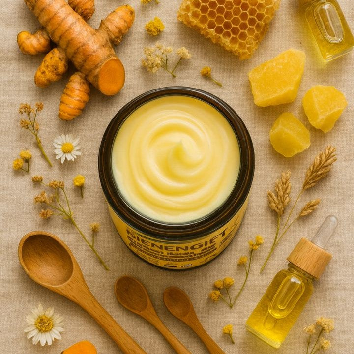 Hochwertige Bienengiftcreme mit Hyaluron & Kollagen. Elegante Unisex Anti-Aging Pflege für Gesicht & Körper.