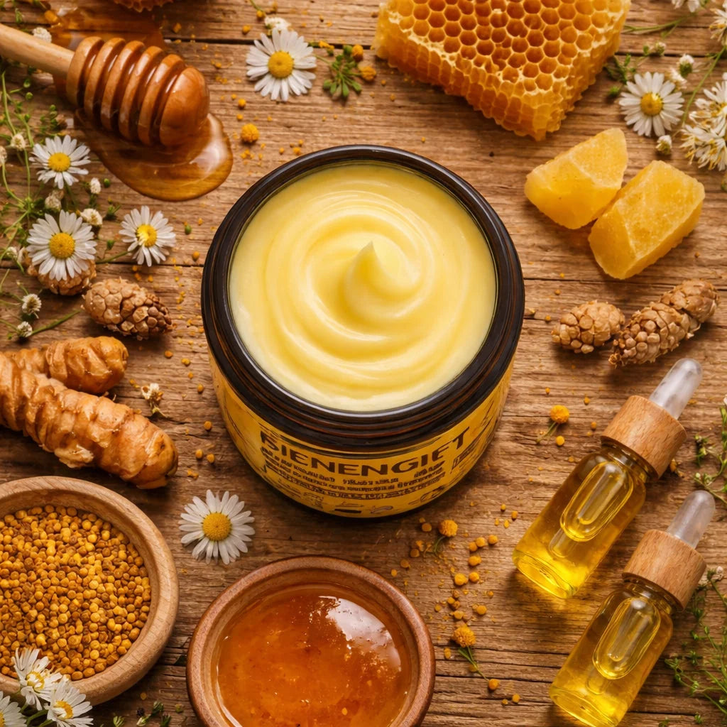 Bienengift-Peptid Creme für strahlende Haut: Kollagen & Hyaluron-Booster, feuchtigkeitsspendend, Anti-Aging Effekt.