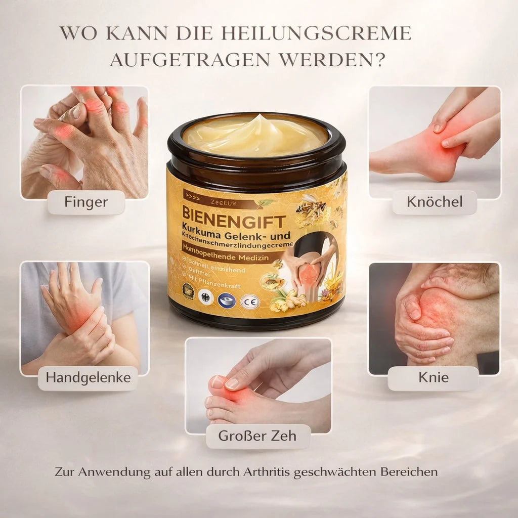 Nährende Bienengift-Peptid Beauty Creme mit Hyaluron für tiefe Feuchtigkeit, Anti-Aging & Revitalisierung der Haut.