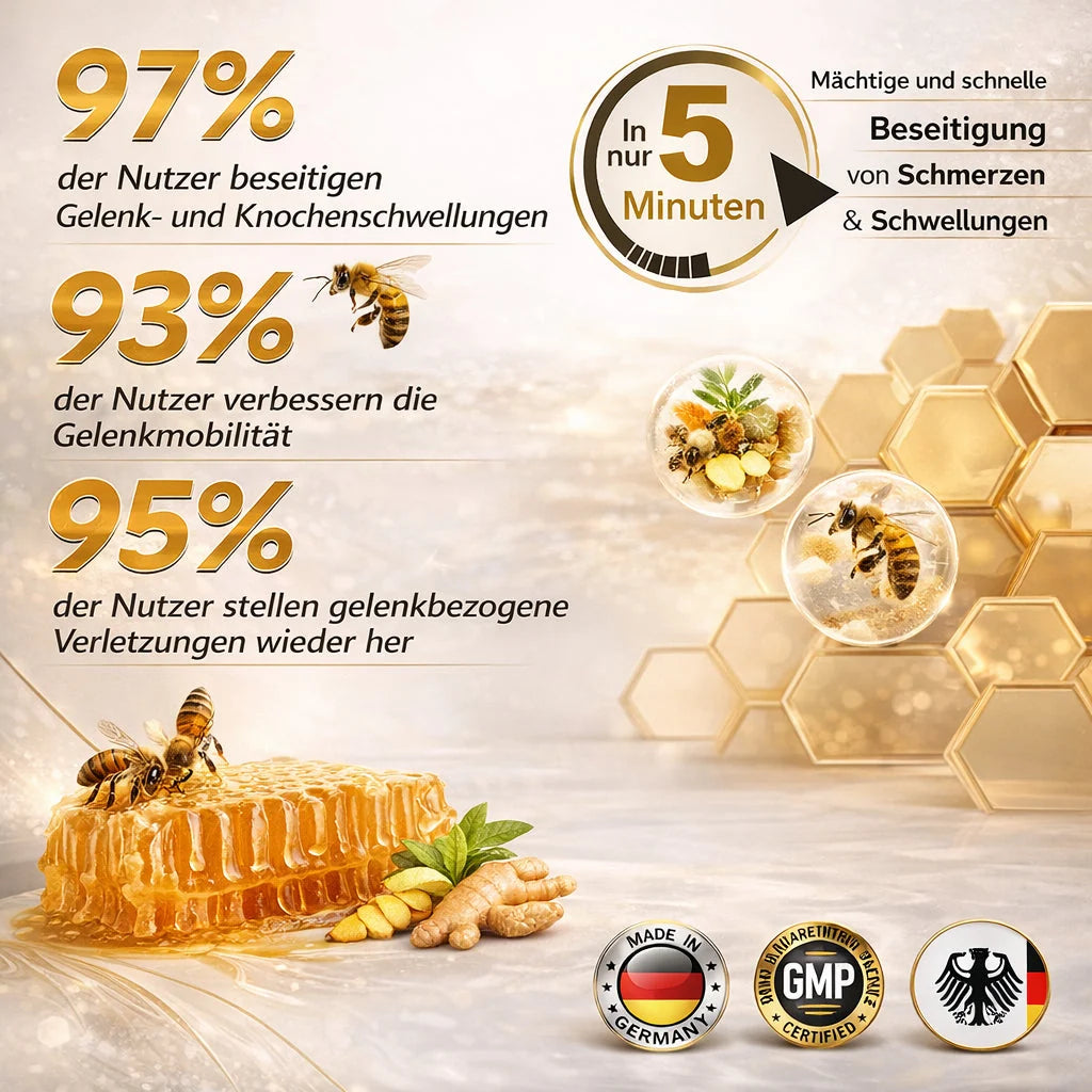 Bienengift-Peptid Gesichtscreme mit Hyaluron & Kollagen für intensive Feuchtigkeit, Hautstraffung & Anti-Aging.