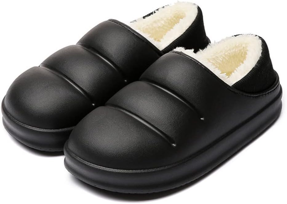 Warme Unisex Hausschuhe für den Winter. Bequeme, rutschfeste Indoor-Schuhe für gemütliche Stunden.