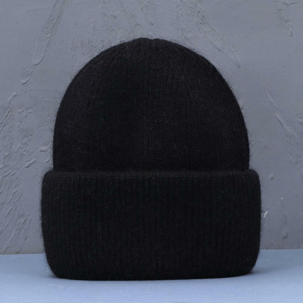 Warme Damen Beanie Wintermütze, gemütlich und weich, ideal als stilvolle Kopfbedeckung für den Winter.