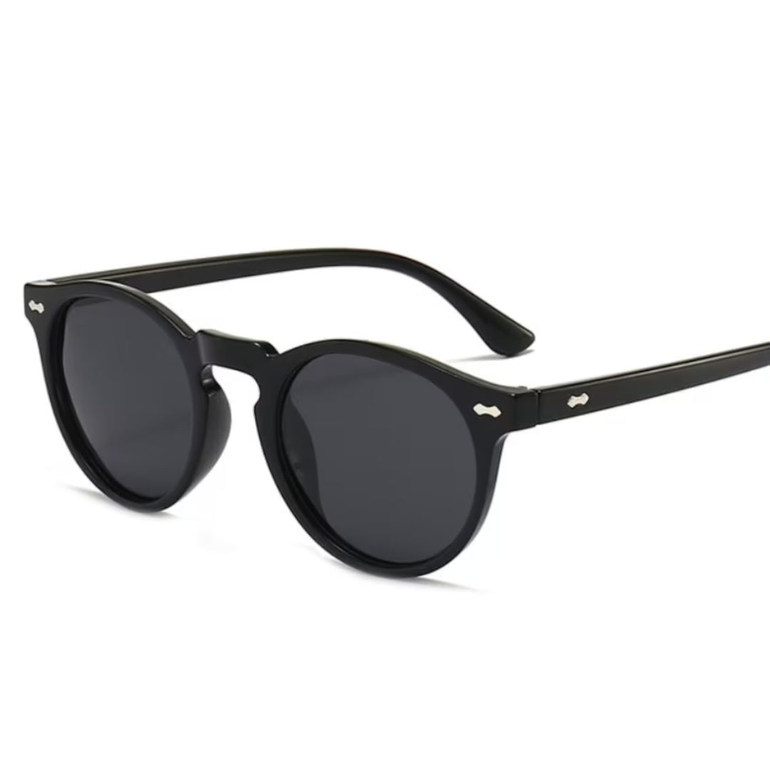 Unisex Designer-Sonnenbrille, polarisiert mit UV400 Schutz, rund und stilvoll für den Sommer.