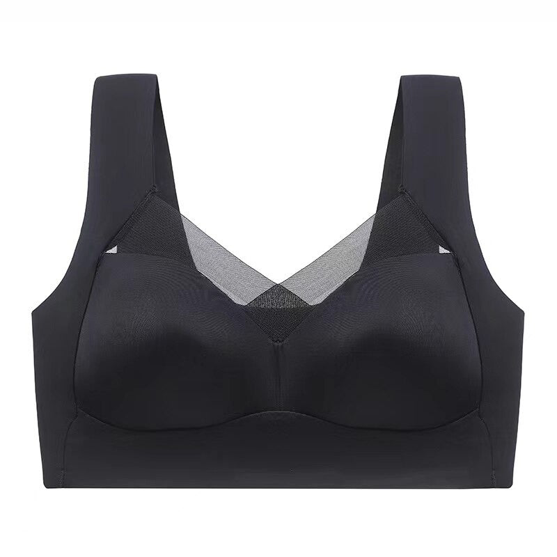 Damen-BH Eline nahtlos, bügellos und Push-up, sorgt für einen glatten Rücken und unsichtbares Aussehen.