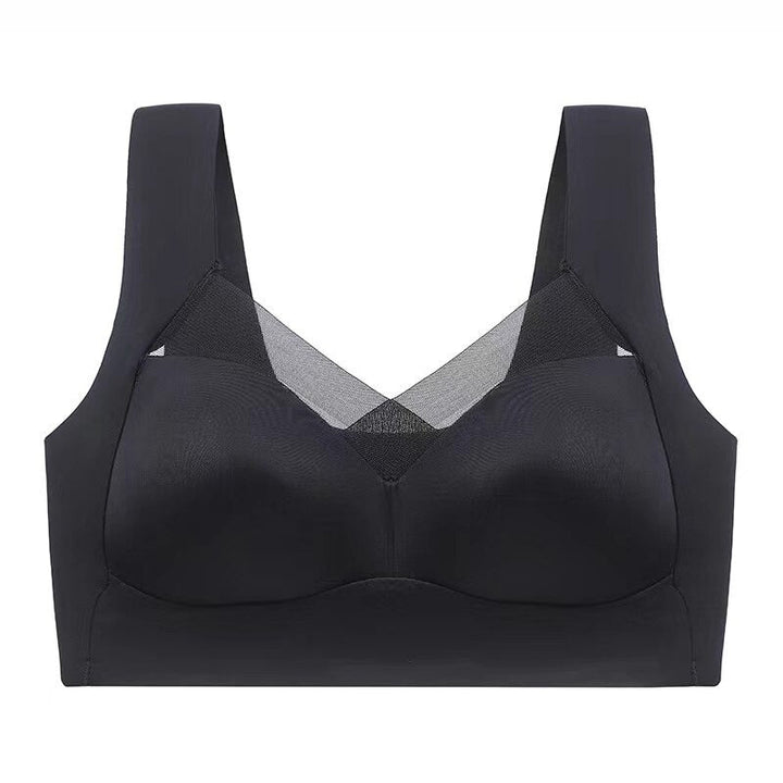 Damen-BH Eline nahtlos, bügellos und Push-up, sorgt für einen glatten Rücken und unsichtbares Aussehen.