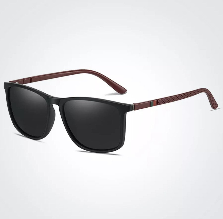 Modische quadratische Polarisations-Sonnenbrille für Unisex, idealer Augenschutz und Stil im Sommer.