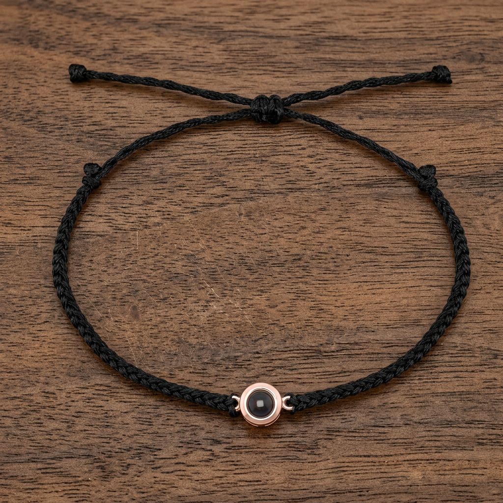 Süßes Haustier-Fotoarmband, personalisierbar, perfekt für alle Tierbesitzer.