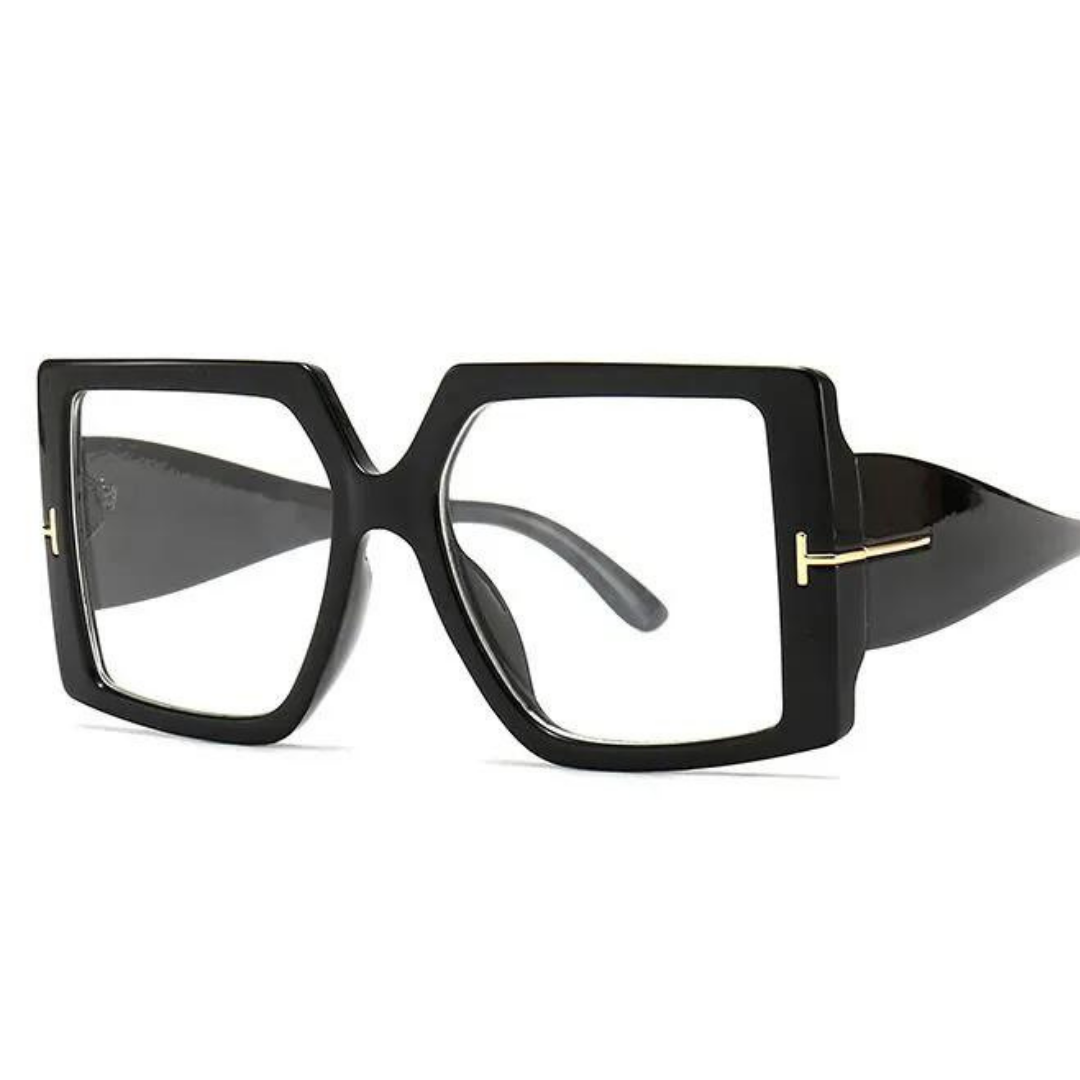 Fashion-Sonnenbrille: Unisex, quadratisch, übergroß, bietet optimalen UV-Schutz und modernen Style.