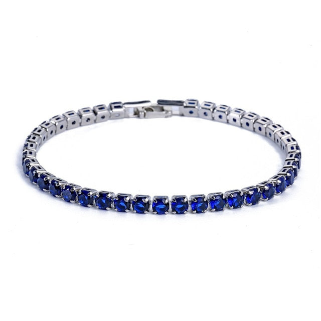 Vielseitiges Glitzer-Armband: Unisex Zirkonia Tennisarmband, passend zu jedem Outfit. Elegante Geschenkidee.