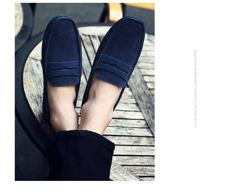 Klassische braune Herren Loafers, bequem & elegant. Ideal als Business- oder Freizeitschuh.