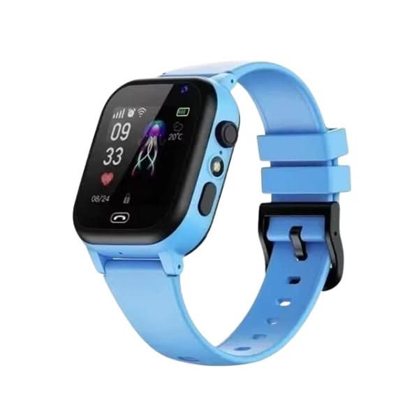 Rosa Kinder Smartwatch mit SOS-Funktion & präzisem Echtzeit-Tracking. Sicherheitsuhr für Kindersicherheit.
