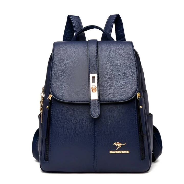 Eleganter schwarzer Damen Rucksack für Business und Reise. Geräumig, mit Organisationsfächern für den Alltag.