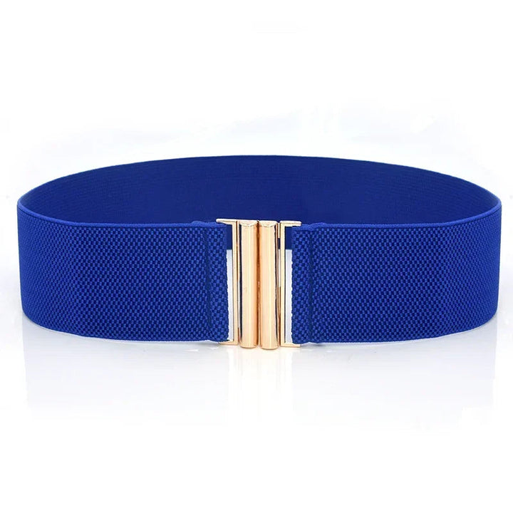 Vielseitiger elastischer Gürtel für Damen, akzentuiert jede Silhouette. Bequemer Stretch-Taillengürtel für Eleganz.